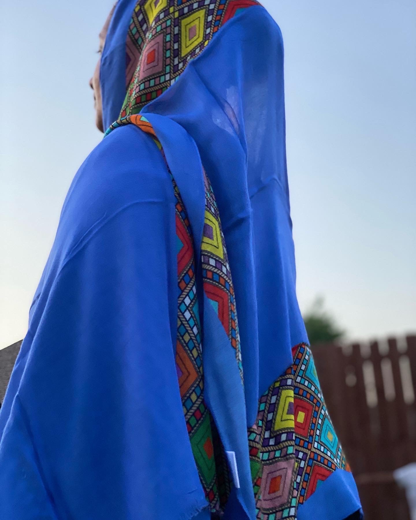 Habesha Tilet Design Scarf – A Unique Ethiopian & Eritrean Style Accessory