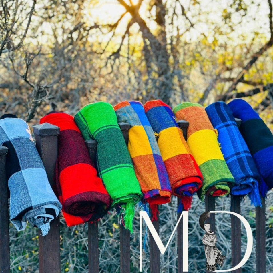 Ethiopian Scarf & Blanket - 9 Variants (Fota & scarf)