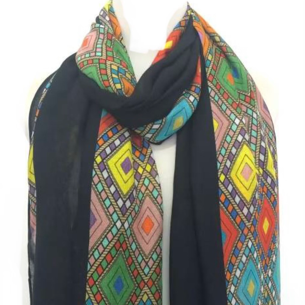 Habesha Tilet Design Scarf – A Unique Ethiopian & Eritrean Style Accessory