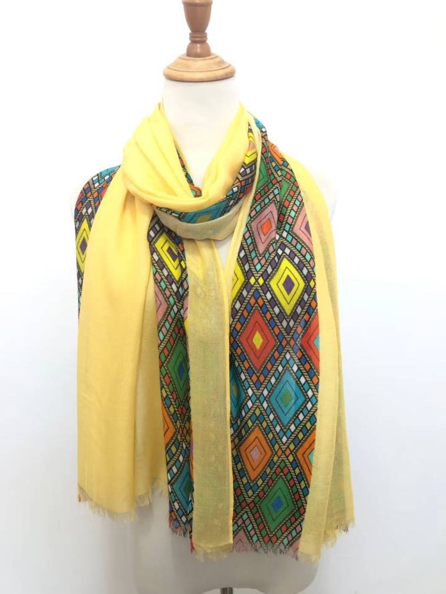 Habesha Tilet Design Scarf – A Unique Ethiopian & Eritrean Style Accessory