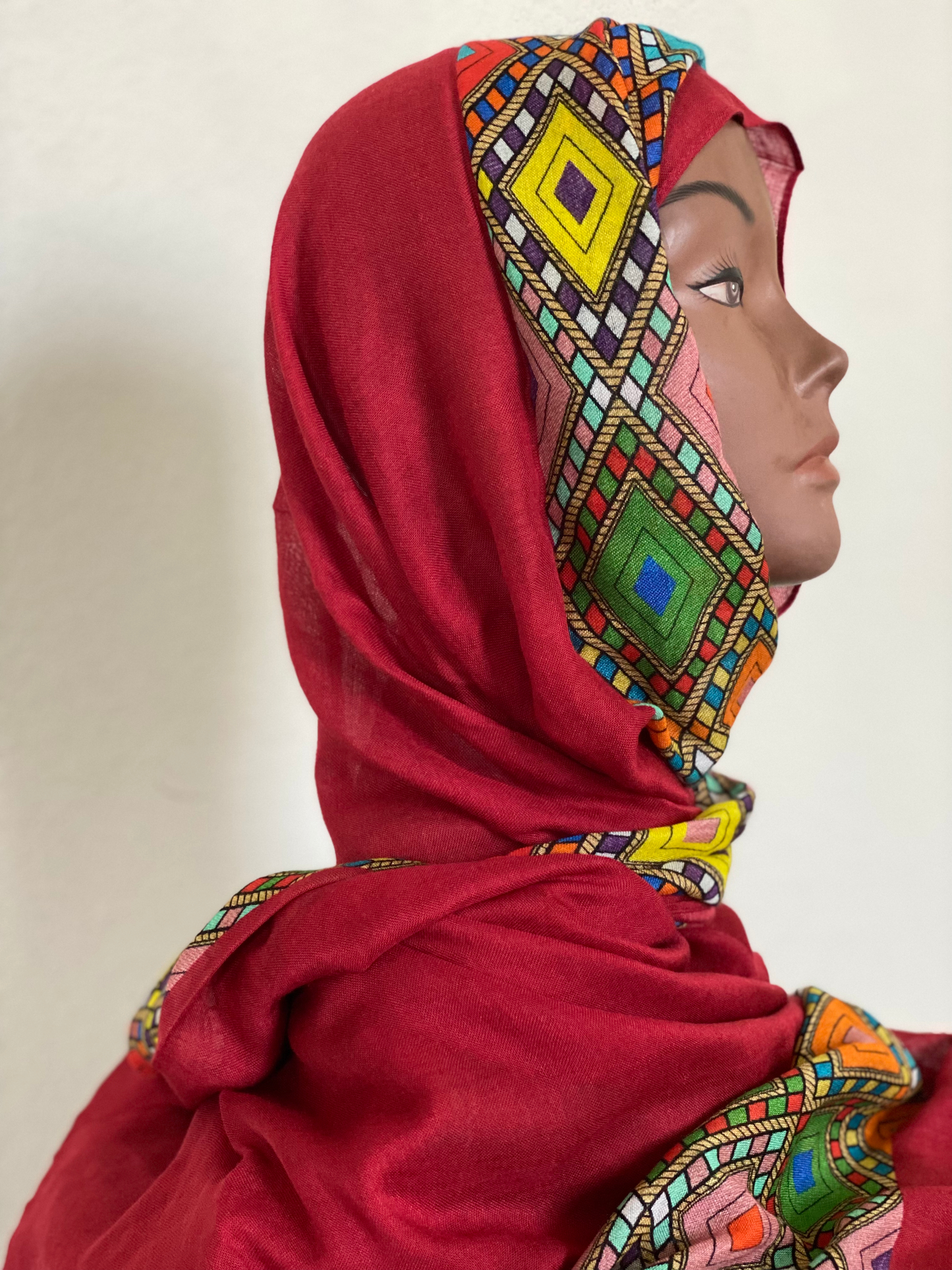 Habesha Tilet Design Scarf – A Unique Ethiopian & Eritrean Style Accessory