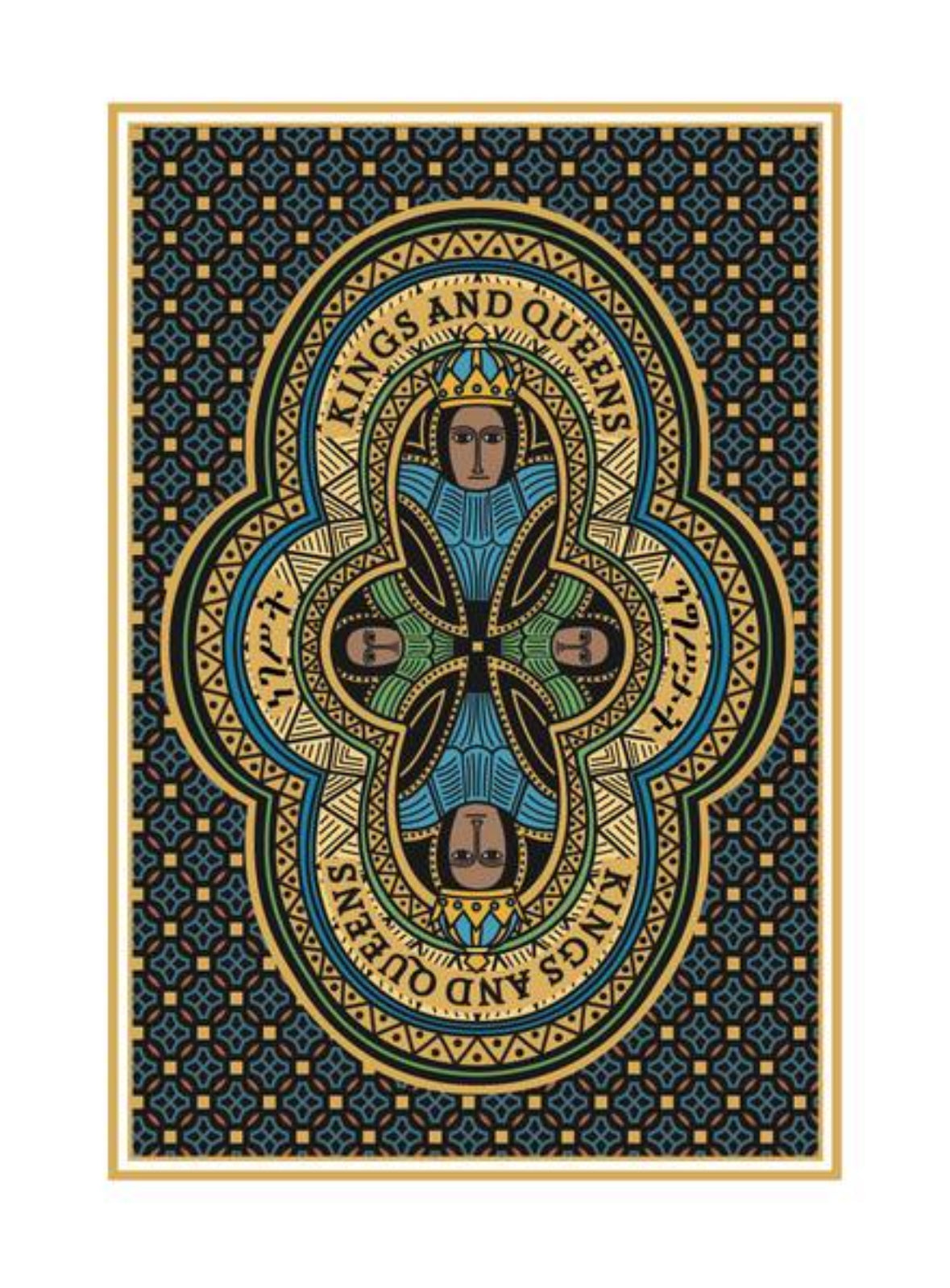 Royalty Pack Standard Playing Cards - Ethiopian Royalty Touch