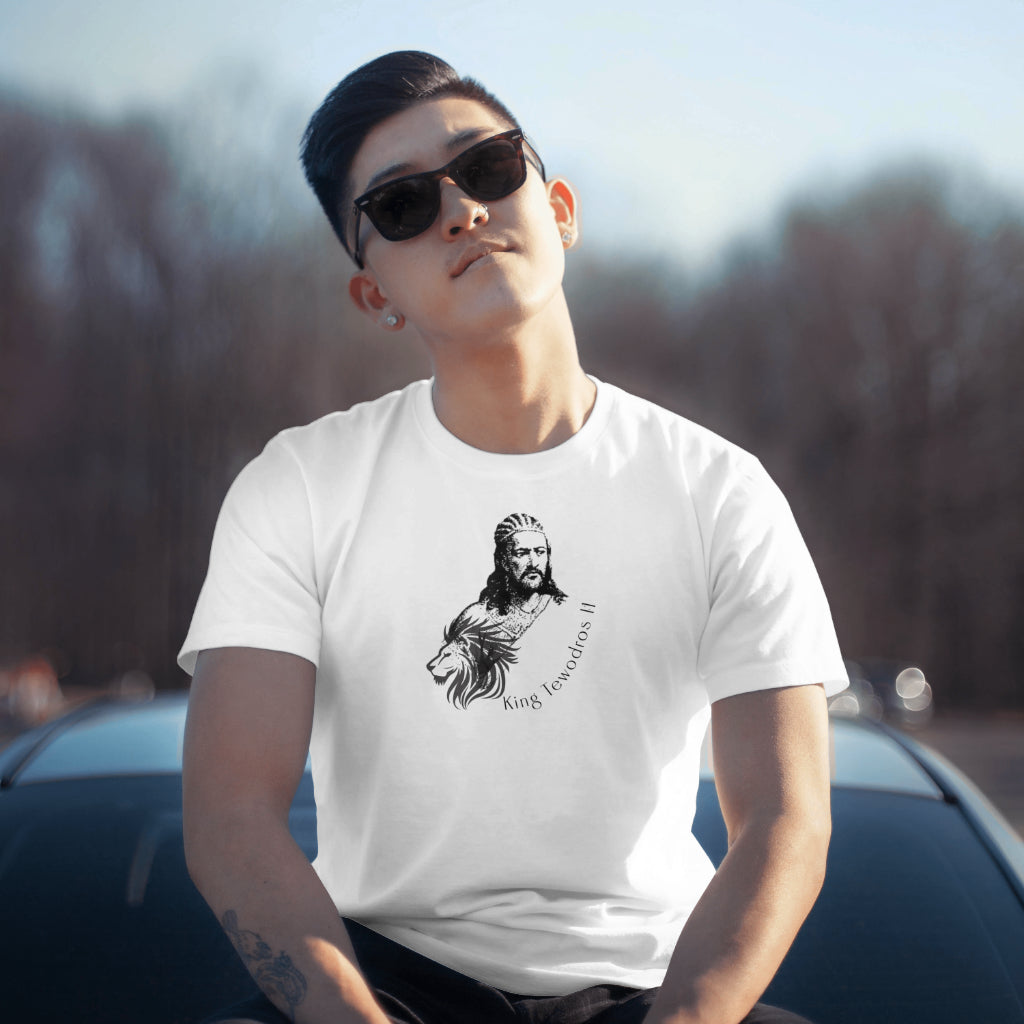 King Tewodros Unisex t-shirt ethiopia - ©maizen design